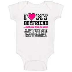 Love My Boyfriend Antoine Roussel Dallas Hockey Player Fan Baby One Pi Love My Boyfriend Antoine Roussel Dallas Hockey Player Fan Baby One Pi
