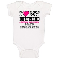 Love My Boyfriend Mats Zuccarello New York Hockey Player Fan Baby One Love My Boyfriend Mats Zuccarello New York Hockey Player Fan Baby One