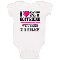 Love My Boyfriend Victor Hedman Tampa Bay Hockey Player Fan Baby One P Love My Boyfriend Victor Hedman Tampa Bay Hockey Player Fan Baby One P