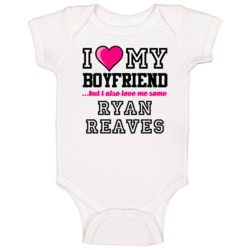 Love My Boyfriend Ryan Reaves St Louis Hockey Player Fan Baby One Piec Love My Boyfriend Ryan Reaves St Louis Hockey Player Fan Baby One Piec