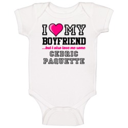 Love My Boyfriend Cedric Paquette Tampa Bay Hockey Player Fan Baby One Love My Boyfriend Cedric Paquette Tampa Bay Hockey Player Fan Baby One