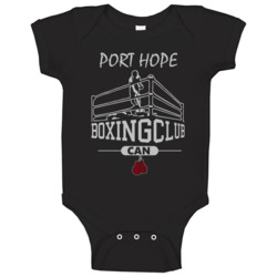 Port Hope Ontario Cool Boxing Club Cool City Baby One Piece Port Hope Ontario Cool Boxing Club Cool City Baby One Piece