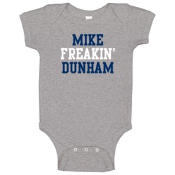 Mike Freakin Dunham Nashville Hockey Player Sports Fan Baby One Piece Mike Freakin Dunham Nashville Hockey Player Sports Fan Baby One Piece