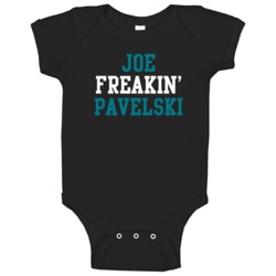 Joe Freakin Pavelski San Jose Hockey Player Sports Fan Baby One Piece Joe Freakin Pavelski San Jose Hockey Player Sports Fan Baby One Piece