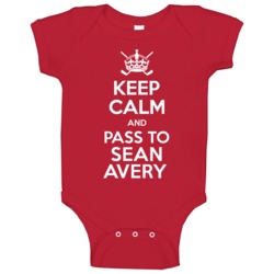 Keep Calm And Pass To Sean Avery Detroit Hockey Player Sports Fan Baby Keep Calm And Pass To Sean Avery Detroit Hockey Player Sports Fan Baby