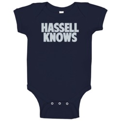 Trenton Hassell Knows Dallas Basketball Player Funny Sports Fan Baby O Trenton Hassell Knows Dallas Basketball Player Funny Sports Fan Baby O