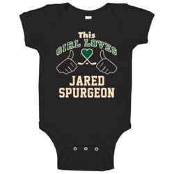This Girl Loves Jared Spurgeon Minnesota Hockey Fan Sports Baby One Pi This Girl Loves Jared Spurgeon Minnesota Hockey Fan Sports Baby One Pi