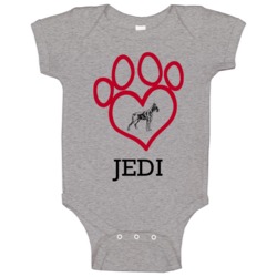 Jedi Boxer Heart Love Best Friend Heart Baby One Piece Jedi Boxer Heart Love Best Friend Heart Baby One Piece