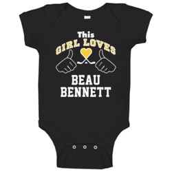 This Girl Loves Beau Bennett Pittsburgh Hockey Fan Sports Baby One Pie This Girl Loves Beau Bennett Pittsburgh Hockey Fan Sports Baby One Pie