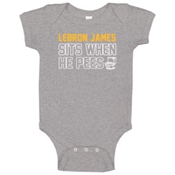 Lebron James Sits When He Pees Cleveland Basketball Player Funny Sport Lebron James Sits When He Pees Cleveland Basketball Player Funny Sport