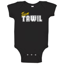 Team Tawil Cool Custom Family Sports Last Name Reunion Baby One Piece Team Tawil Cool Custom Family Sports Last Name Reunion Baby One Piece