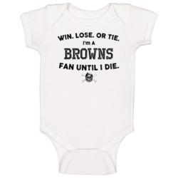 Win Lose Or Tie Cleveland Football Team Fan Cool Baby One Piece Win Lose Or Tie Cleveland Football Team Fan Cool Baby One Piece