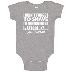 Jets Football Playoff Beard Funny Trending Sports Team Baby One Piece Jets Football Playoff Beard Funny Trending Sports Team Baby One Piece