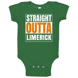 Limerick City Town Irish Ireland St Patrick's Day Straight Outta Compt Limerick City Town Irish Ireland St Patrick's Day Straight Outta Compt