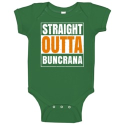 Buncrana City Town Irish Ireland St Patrick's Day Straight Outta Compt Buncrana City Town Irish Ireland St Patrick's Day Straight Outta Compt