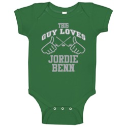This Guy Loves Jordie Benn Dallas Hockey Player Sports Fan Baby One Pi This Guy Loves Jordie Benn Dallas Hockey Player Sports Fan Baby One Pi