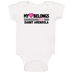 My Heart Belongs To Danny Amendola New England Football Player Fan Bab My Heart Belongs To Danny Amendola New England Football Player Fan Bab