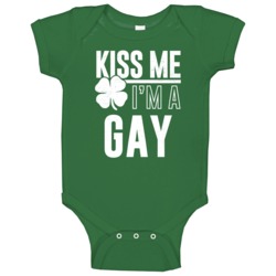 Gay Kiss Me Im Irish Parody Custom Last Name St Patricks Day Baby One Gay Kiss Me Im Irish Parody Custom Last Name St Patricks Day Baby One