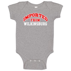 Imported From Wilkinsburg Pennsylvania Sports Team Trade Baby One Piec Imported From Wilkinsburg Pennsylvania Sports Team Trade Baby One Piec