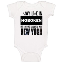Live In Hoboken New Jersey Mind In New York City Pride Baby One Piece Live In Hoboken New Jersey Mind In New York City Pride Baby One Piece