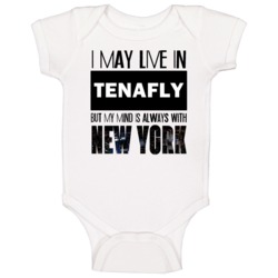 Live In Tenafly New Jersey Mind In New York City Pride Baby One Piece Live In Tenafly New Jersey Mind In New York City Pride Baby One Piece