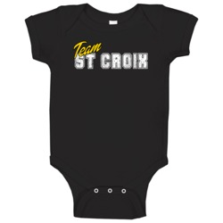 Team St Croix Cool Custom Family Sports Last Name Reunion Baby One Pie Team St Croix Cool Custom Family Sports Last Name Reunion Baby One Pie