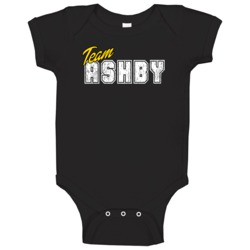 Team Ashby Cool Custom Family Sports Last Name Reunion Baby One Piece Team Ashby Cool Custom Family Sports Last Name Reunion Baby One Piece