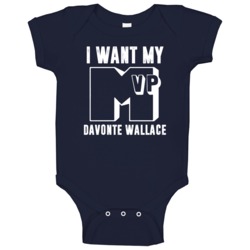 I Want My Mvp Davonte Wallace Carolina Football Player Fan Baby One Pi I Want My Mvp Davonte Wallace Carolina Football Player Fan Baby One Pi