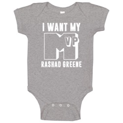 I Want My Mvp Rashad Greene Jacksonville Football Player Fan Baby One I Want My Mvp Rashad Greene Jacksonville Football Player Fan Baby One