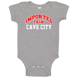Imported From Cave City Kentucky Sports Team Trade Baby One Piece Imported From Cave City Kentucky Sports Team Trade Baby One Piece