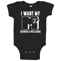 I Want My Mvp Deangelo Williams Pittsburgh Football Player Fan Baby On I Want My Mvp Deangelo Williams Pittsburgh Football Player Fan Baby On