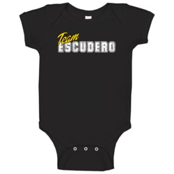 Team Escudero Cool Custom Family Sports Last Name Reunion Baby One Pie Team Escudero Cool Custom Family Sports Last Name Reunion Baby One Pie