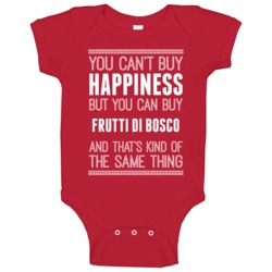 Cant Buy Happiness But You Can Buy Frutti Di Bosco Funny Food Fan Baby Cant Buy Happiness But You Can Buy Frutti Di Bosco Funny Food Fan Baby