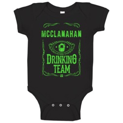 Mcclanahan Irish Drinking Team Whiskey Beer Custom Last Name St Patric Mcclanahan Irish Drinking Team Whiskey Beer Custom Last Name St Patric