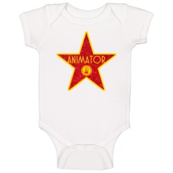 Animator Hollywood Walk Of Fame Star Occupation Baby One Piece Animator Hollywood Walk Of Fame Star Occupation Baby One Piece