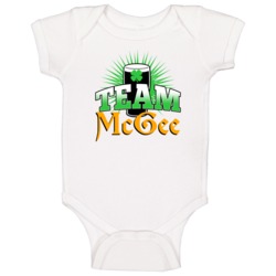 Mcgee Team Last Name Custom Beer Drinking St Patricks Day Party Baby O Mcgee Team Last Name Custom Beer Drinking St Patricks Day Party Baby O