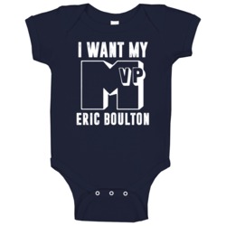 I Want My Mvp Eric Boulton Buffalo Hockey Player Fan Baby One Piece I Want My Mvp Eric Boulton Buffalo Hockey Player Fan Baby One Piece