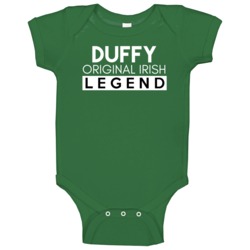 Duffy Original Irish Legend Family Custom Last Name St Patricks Day Ba Duffy Original Irish Legend Family Custom Last Name St Patricks Day Ba