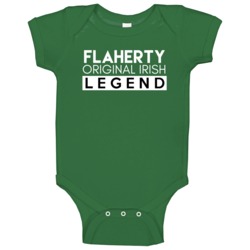 Flaherty Original Irish Legend Family Custom Last Name St Patricks Day