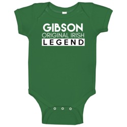 Gibson Original Irish Legend Family Custom Last Name St Patricks Day B Gibson Original Irish Legend Family Custom Last Name St Patricks Day B