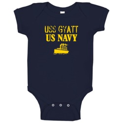 Uss Gyatt Us Navy Ship Crew Baby One Piece Uss Gyatt Us Navy Ship Crew Baby One Piece