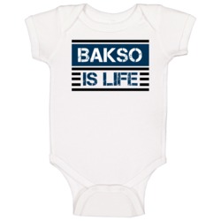 Bakso Is Life Cool Favorite Food Retro Baby One Piece Bakso Is Life Cool Favorite Food Retro Baby One Piece