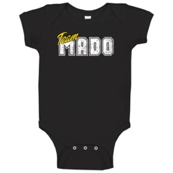 Team Mado Cool Foodie Team Food Fan Retro Baby One Piece Team Mado Cool Foodie Team Food Fan Retro Baby One Piece