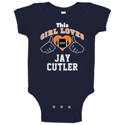 This Girl Loves Jay Cutler Chicago Football Player Sports Fan Heart Ba This Girl Loves Jay Cutler Chicago Football Player Sports Fan Heart Ba
