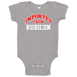 Imported From Rubicon Wisconsin Sports Team Trade Baby One Piece Imported From Rubicon Wisconsin Sports Team Trade Baby One Piece