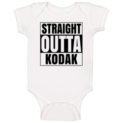 Straight Outta Kodak Tennessee City Compton Parody Baby One Piece Straight Outta Kodak Tennessee City Compton Parody Baby One Piece