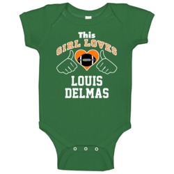 This Girl Loves Louis Delmas Miami Football Player Sports Fan Heart Ba This Girl Loves Louis Delmas Miami Football Player Sports Fan Heart Ba