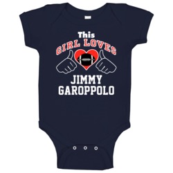 This Girl Loves Jimmy Garoppolo New England Football Player Sports Fan This Girl Loves Jimmy Garoppolo New England Football Player Sports Fan