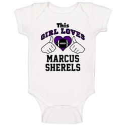 This Girl Loves Marcus Sherels Minnesota Football Player Sports Fan He This Girl Loves Marcus Sherels Minnesota Football Player Sports Fan He