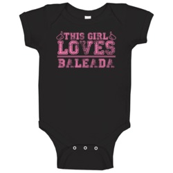 This Girl Loves Baleada Funny Food Fan Baby One Piece This Girl Loves Baleada Funny Food Fan Baby One Piece